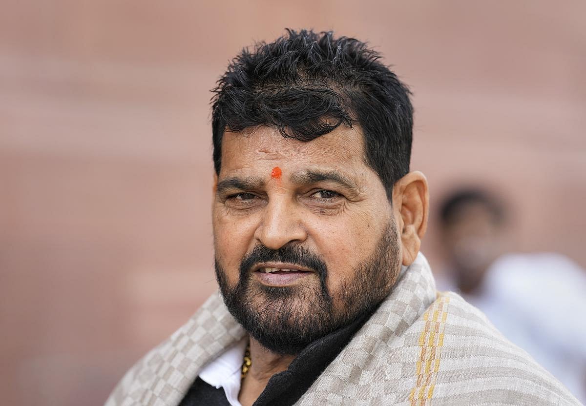 PTI : Former WFI chief Brij Bhushan Sharan Singh |